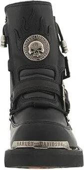 Harley-Davidson Distortion Men's Boots Black : 9 D - Medium, Leather - Image 6
