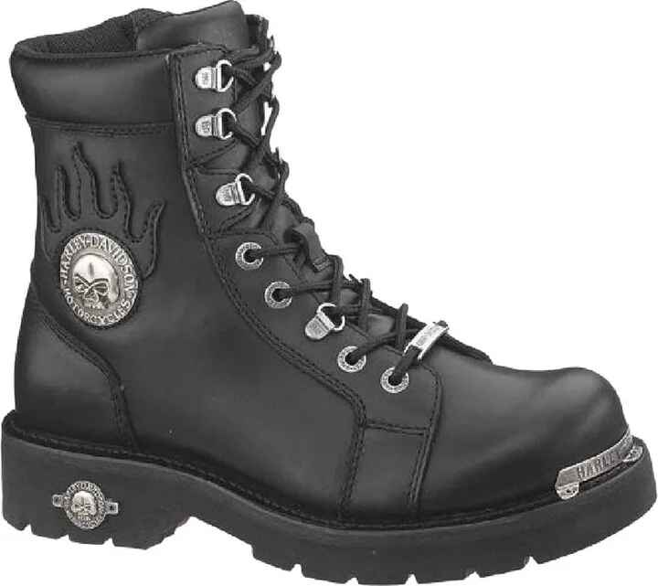 HARLEY-DAVIDSON FOOTWEAR Men's Diversion Leather Motorcycle Casual Boot