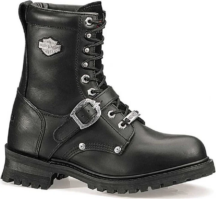 HARLEY-DAVIDSON FOOTWEAR Men's Faded Glory Leather Motorcycle Casual Boot