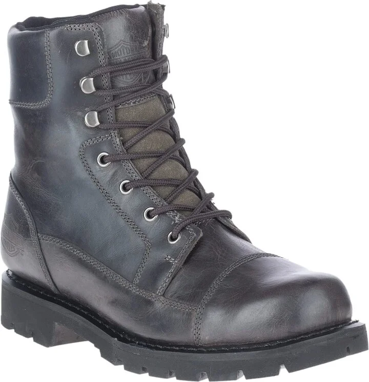 HARLEY-DAVIDSON FOOTWEAR Men's Pearson 8" LACE Motorcycle Boot