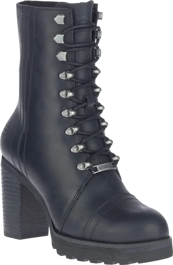 HARLEY-DAVIDSON FOOTWEAR Women's Seneca 7" Lace Motorcycle Boot