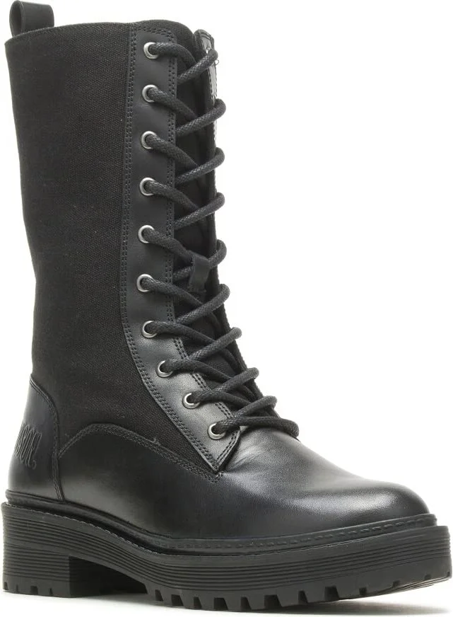 HARLEY-DAVIDSON FOOTWEAR Women's Valene Canvas 9" Motorcycle Boot