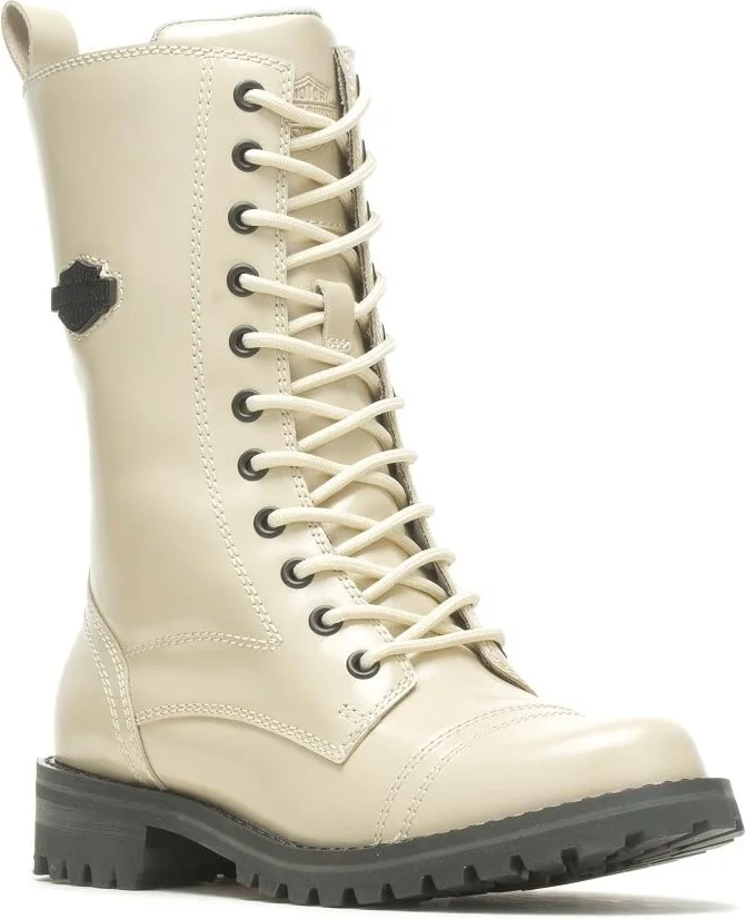 HARLEY-DAVIDSON FOOTWEAR Women's Walsen 8" Lace Motorcycle Boot
