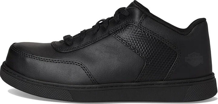 Harley-Davidson Grady Lo Women's Lace up casual Shoes Black : 11 B - Medium, Synthetic - Image 6
