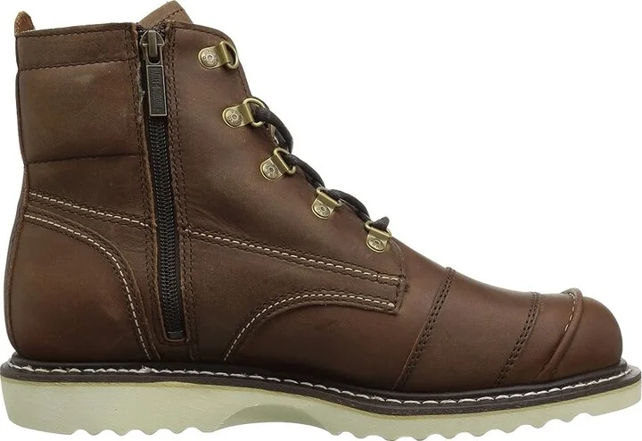 Harley-Davidson Hagerman Men's Lace-up Boots Brown : 9 D - Medium, Leather - Image 8