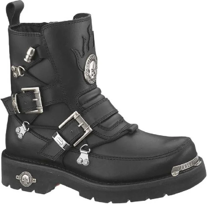 Harley-Davidson Men's Distortion Leather Motorcycle Casual Boot