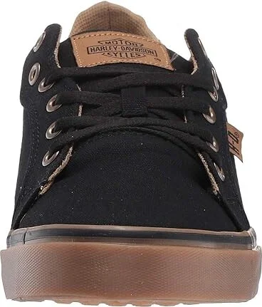 Harley-Davidson Torland Women's Lace up casual Shoes Black : 5.5 B - Medium, Canvas - Image 6
