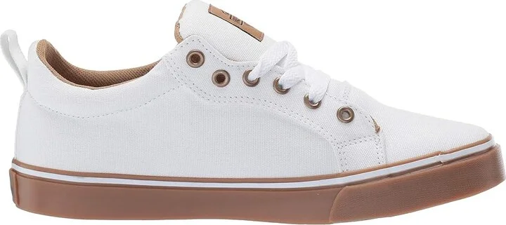 Harley-Davidson Torland Women's Lace up casual Shoes White : 5.5 B - Medium, Canvas - Image 8