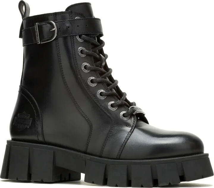 Harley-Davidson Women's Uplift Bkle Combat Boot