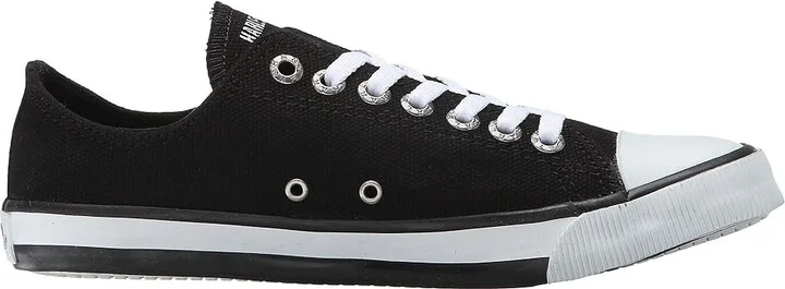 Harley-Davidson Zia Women's Lace up casual Shoes Black : 6 B - Medium, Canvas - Image 8