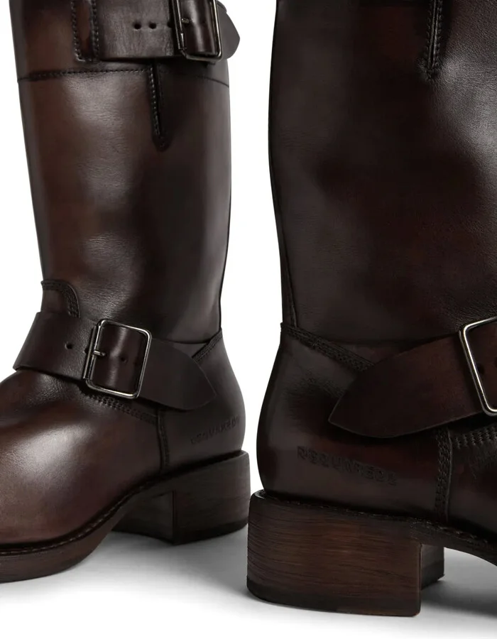 Harley leather boots - Image 4