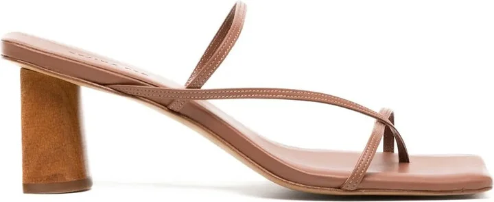 Harley square-toe 65mm sandals
