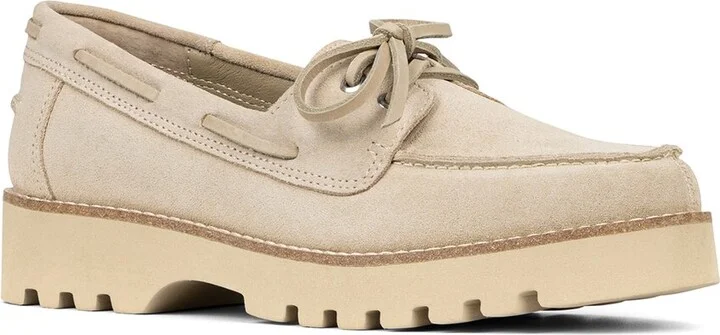 Harlie02 Suede Lug Bottom Boat Shoe