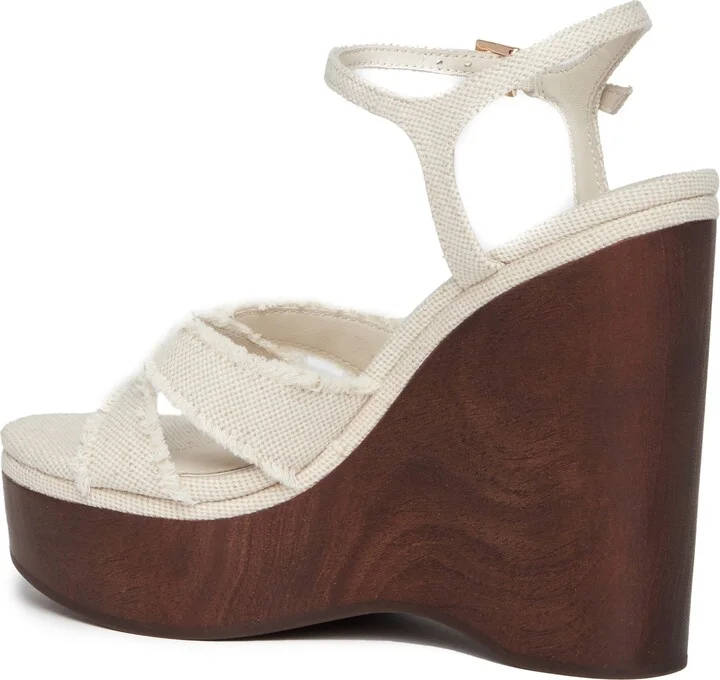 Harlow Ankle Strap Platform Wedge Sandal - Image 2