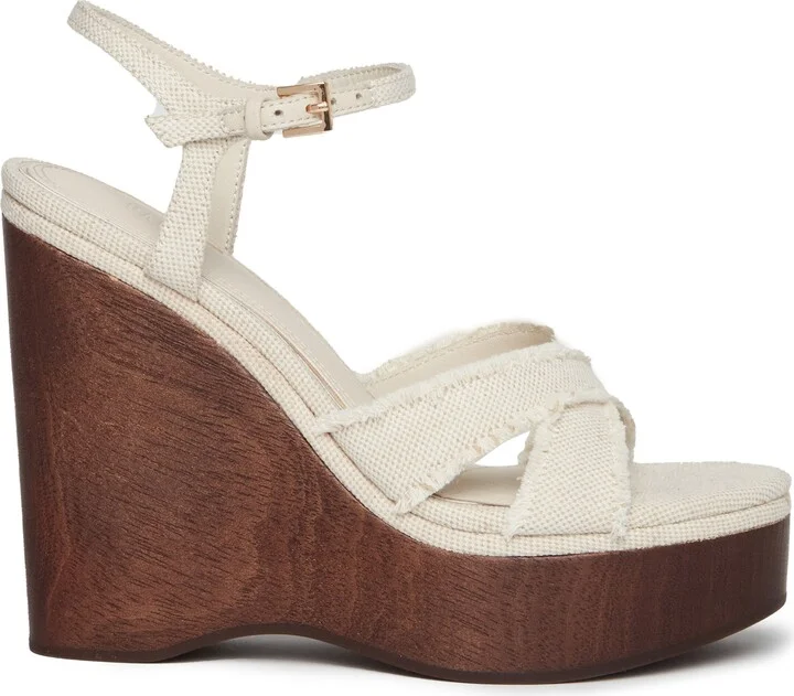Harlow Ankle Strap Platform Wedge Sandal - Image 3