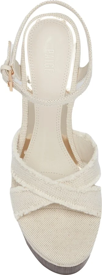 Harlow Ankle Strap Platform Wedge Sandal - Image 5