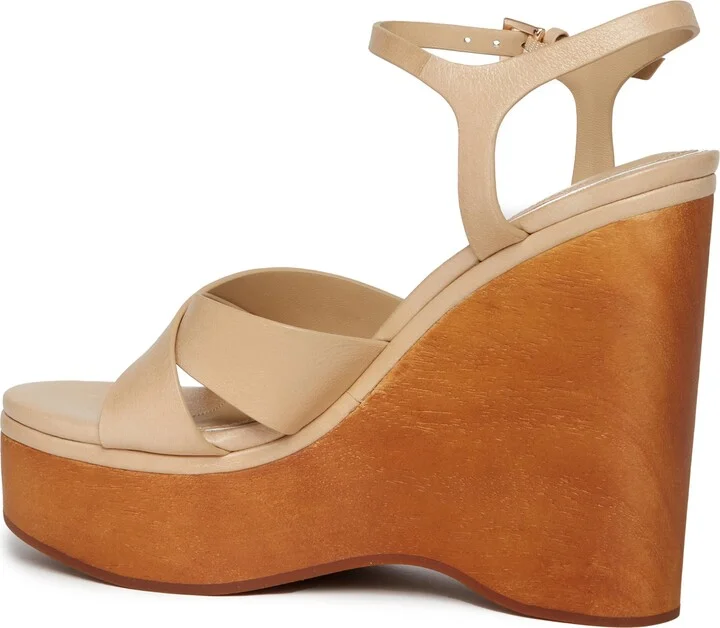 Harlow Ankle Strap Platform Wedge Sandal - Image 7