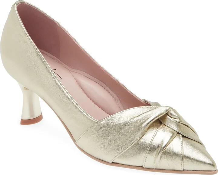 Gold Metallic Leather