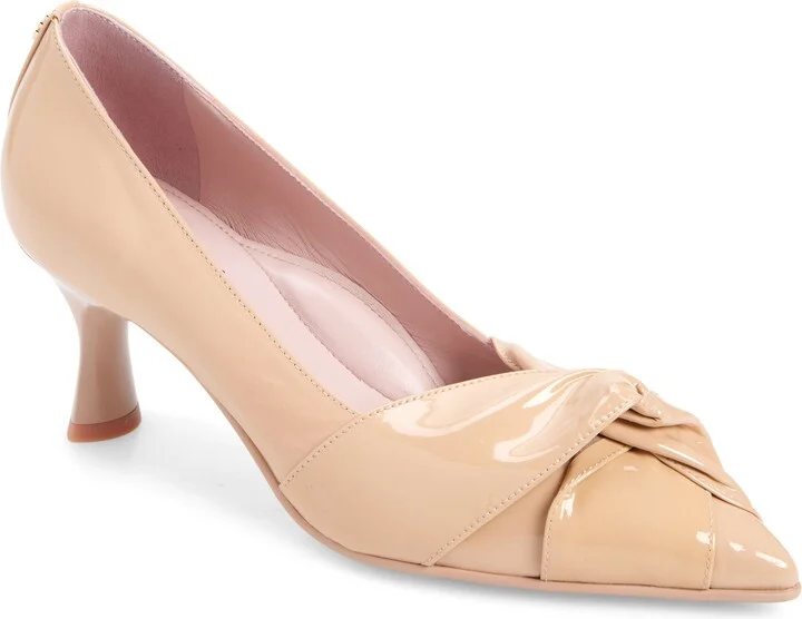 Beige Classic Patent