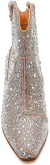 Harlow Rhinestone Booties - Image 5