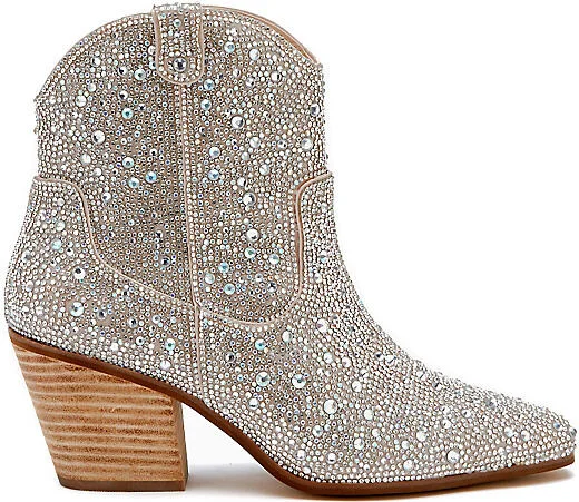 Harlow Rhinestone Booties