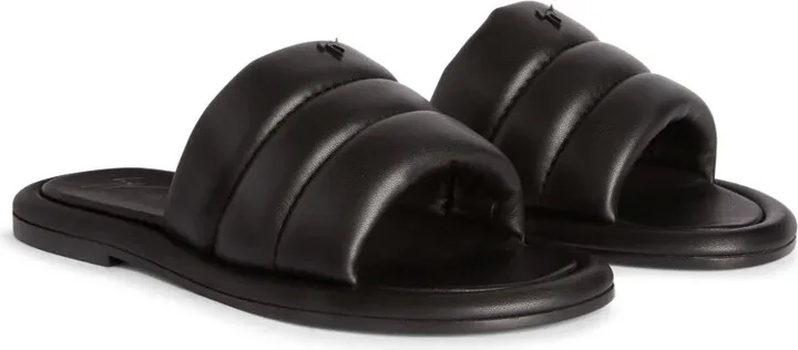Harmande leather slides - Image 2