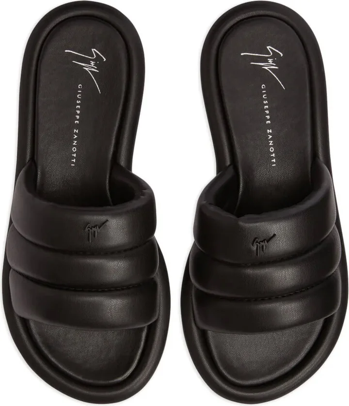 Harmande leather slides - Image 4
