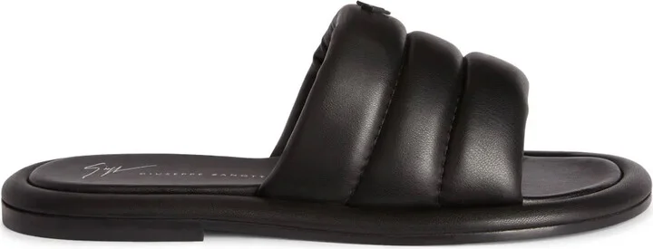Harmande leather slides