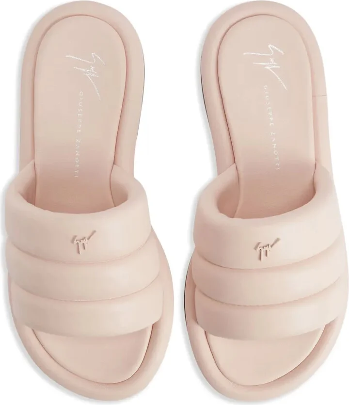 Harmande quilted flat sandals - Image 4