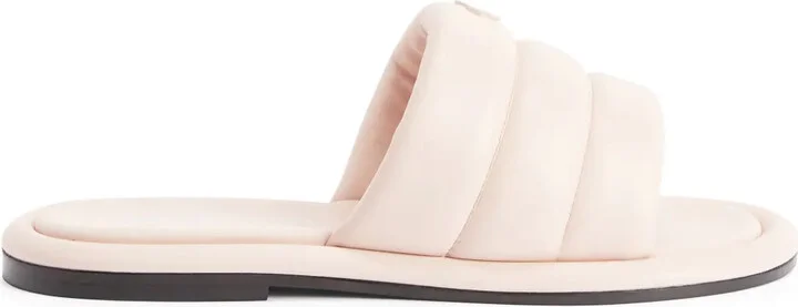 Harmande quilted flat sandals