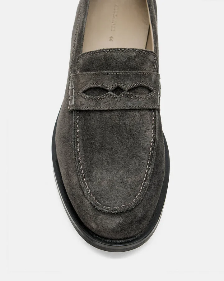 Harmon Western Suede Loafer Shoes - Image 3