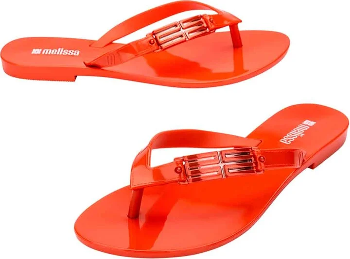 Harmonic M Chic Flip Flop - Red - Image 2