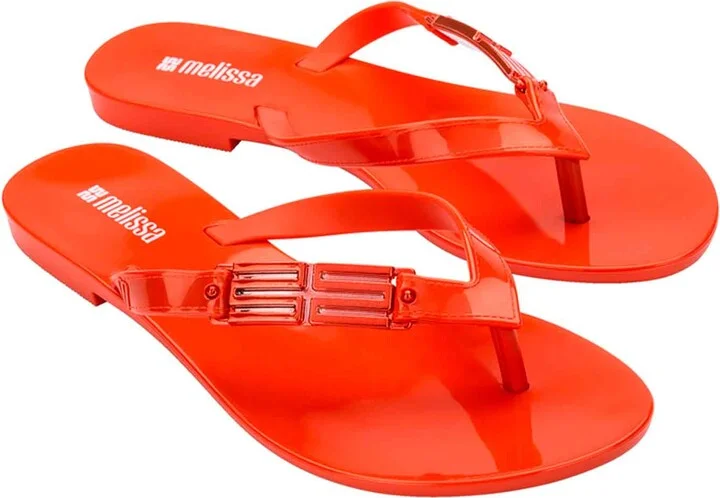 Harmonic M Chic Flip Flop - Red - Image 4