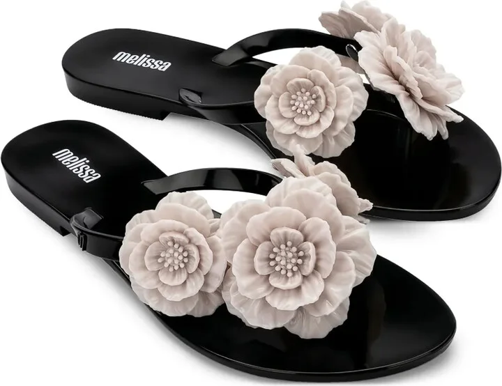Harmonic Springtime floral-embellished flip flops - Image 2