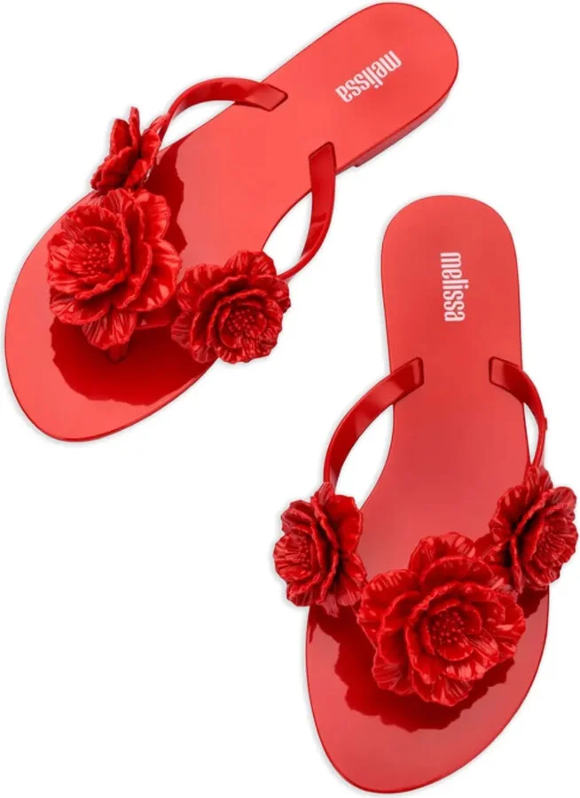 Harmonic Springtime floral-embellished flip flops - Image 4