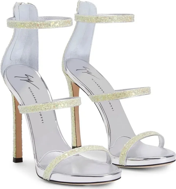 Harmony glitter strappy sandals - Image 2