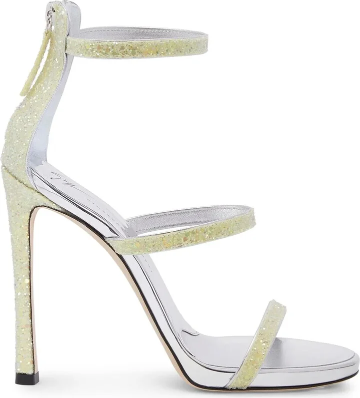 Harmony glitter strappy sandals