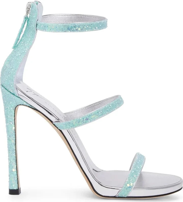 Harmony glitter strappy sandals