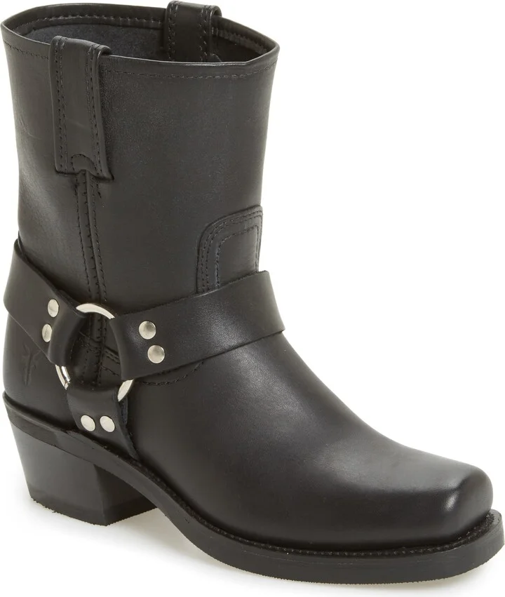 Harness Square Toe Engineer Boot