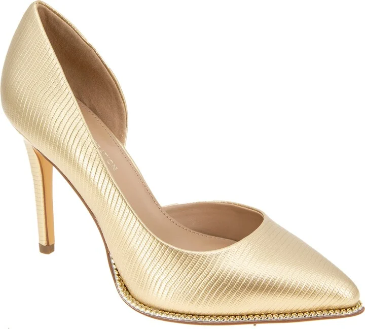 Harnoy Half d'Orsay Pointed Toe Pump