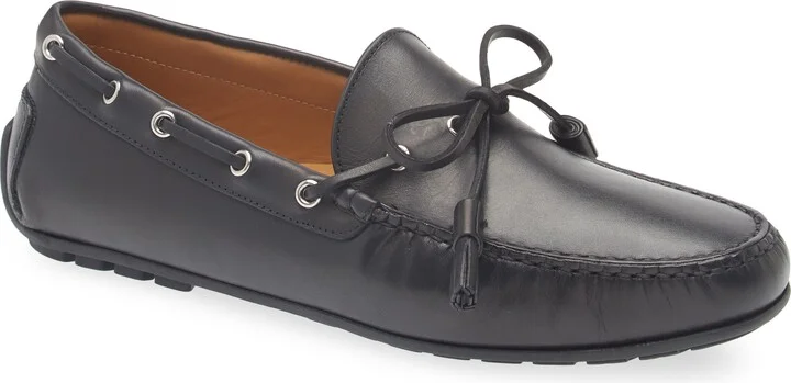 Harold Leather Tasseled Driving Loafer