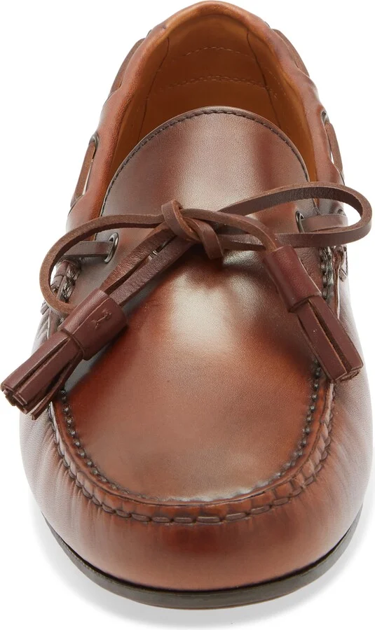 Harold Suede Tasseled Driving Loafer - Image 4