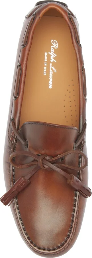 Harold Suede Tasseled Driving Loafer - Image 5