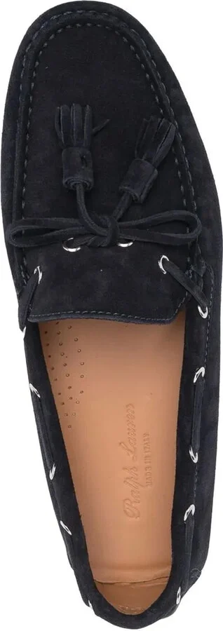 Harold tasselled suede loafers - Image 4