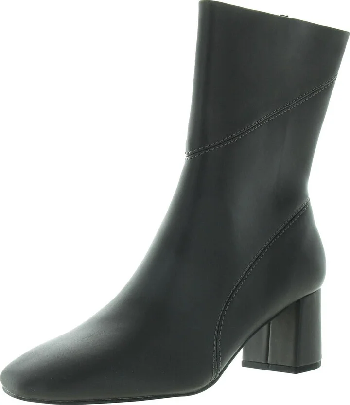 Harp Womens Faux Fur Lined Man Made Mid-Calf Boots