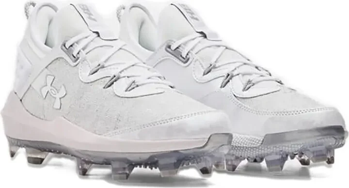 Harper 8 Elite Tpu "White Baseball/Grey" cleats - Image 2