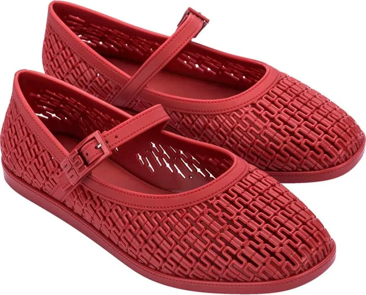 Harper Ballet Flats - Red - Image 4