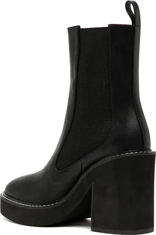 Harper I 100mm leather boots - Image 3