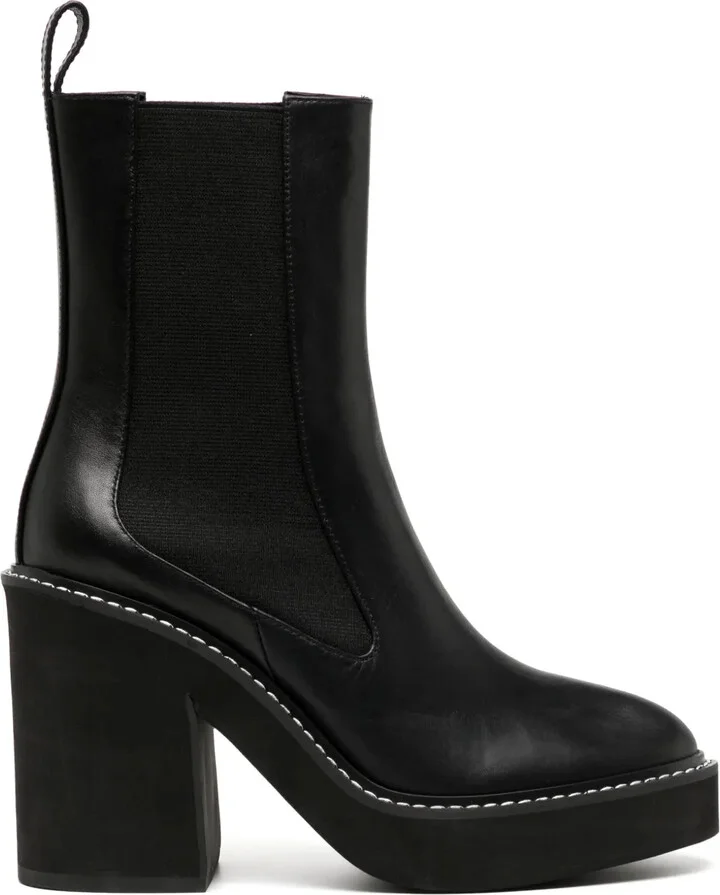 Harper I 100mm leather boots