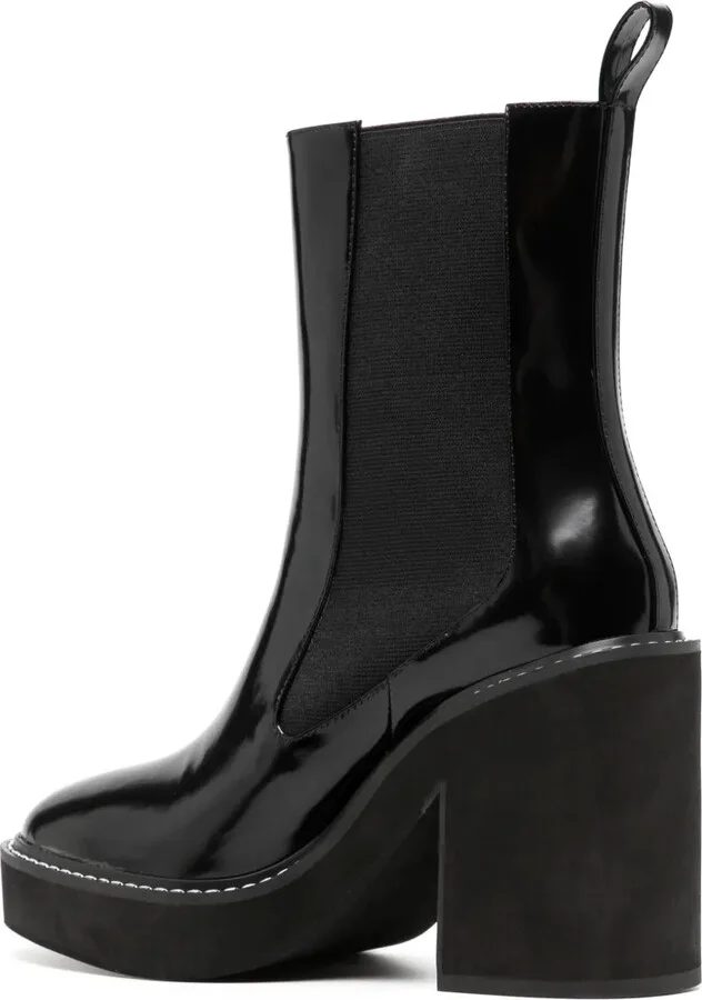 Harper II 100mm leather boots - Image 3